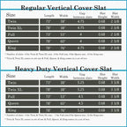 0.75 Vertical Heavy Duty Mattress Support Wooden Slats with Cover.