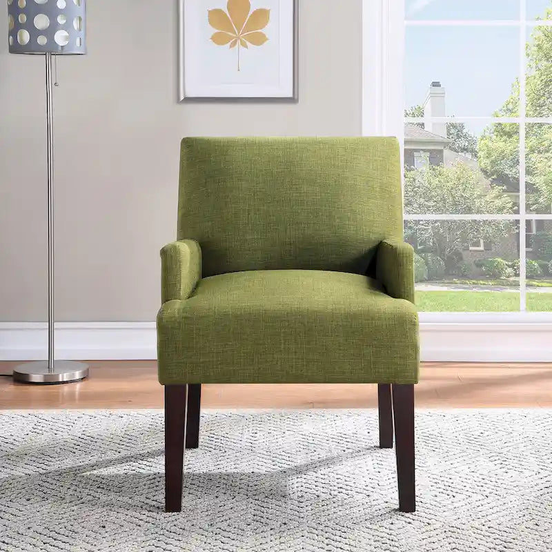 OSP Home Furnishings Main Street Accent Chair in Woven Fabric