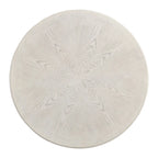 Nami Traditional Antique White 54-inch Wood Round Game Table by Furniture of America