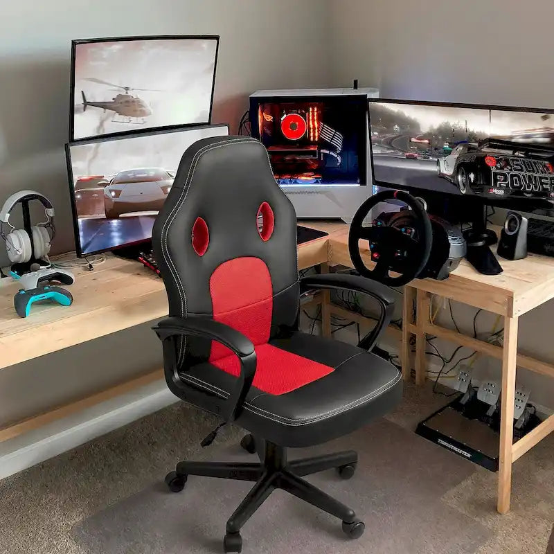 Homall High Back Leather Office Gaming Chair