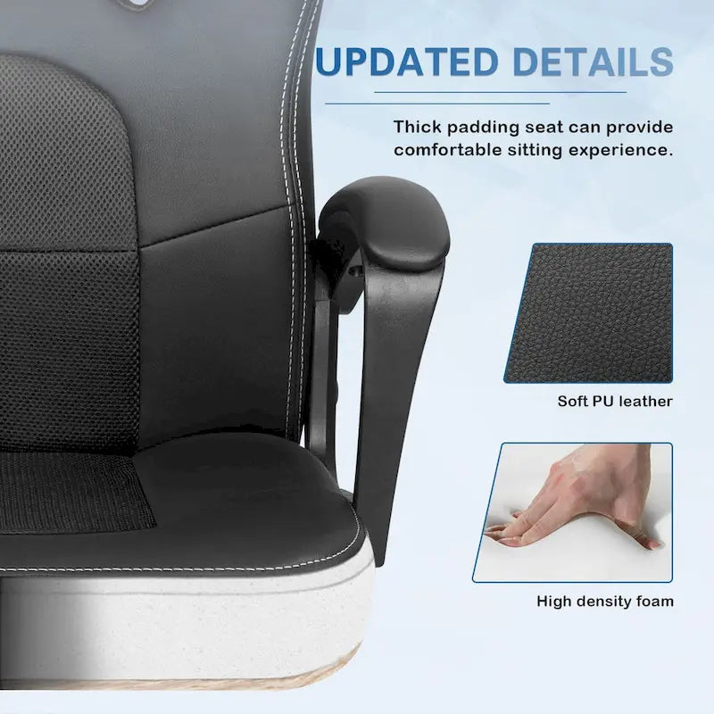 Homall High Back Leather Office Gaming Chair