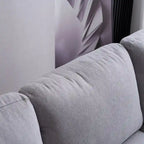 L-Shaped Fabric With Chaise Iron Feet 4 Seats Indoor Modular Sofa - 110