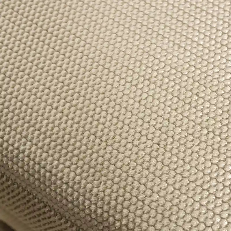 Pluttnam Transitional Tan Microfiber U-Shaped Sectional by Furniture of America