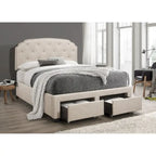 Carolina Panle Bed with Storage