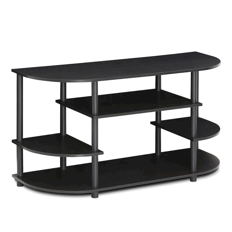 Porch & Den Manchester Brown MDF Corner TV Stand