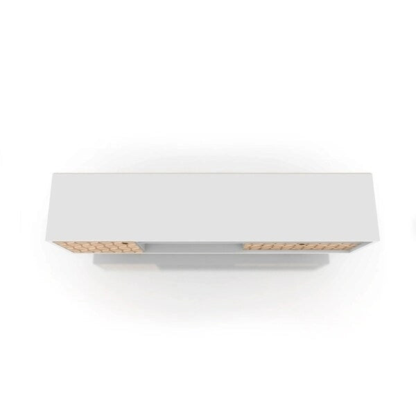 Liberty 70.86 In. Mid Century Modern 4 Shelf TV Stand