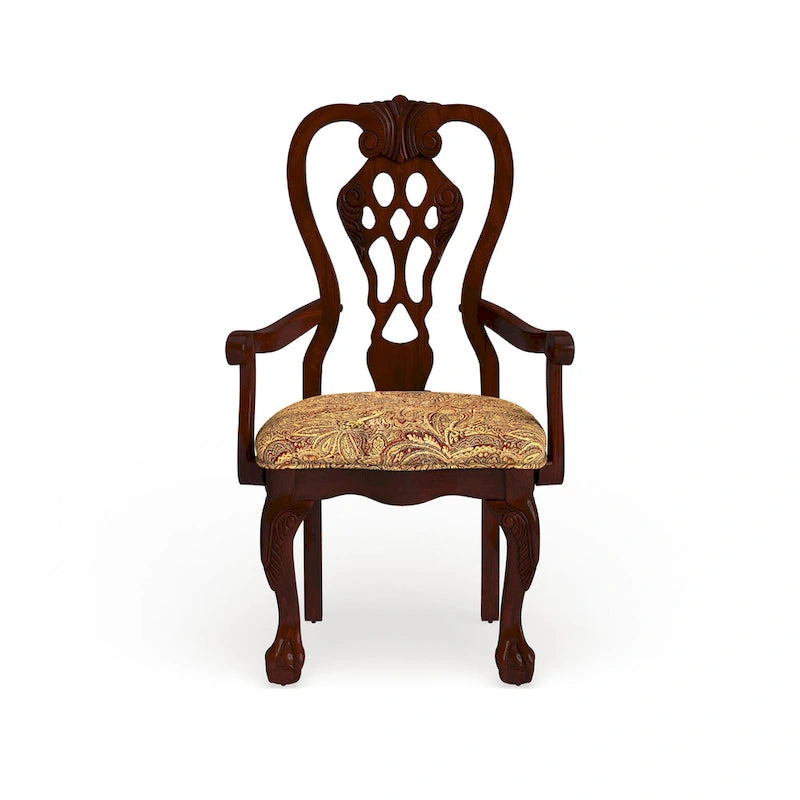 Furniture of America Carpia Formal Cherry Dining Chair (Set of 2)