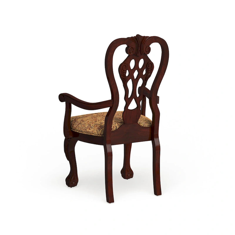 Furniture of America Carpia Formal Cherry Dining Chair (Set of 2)