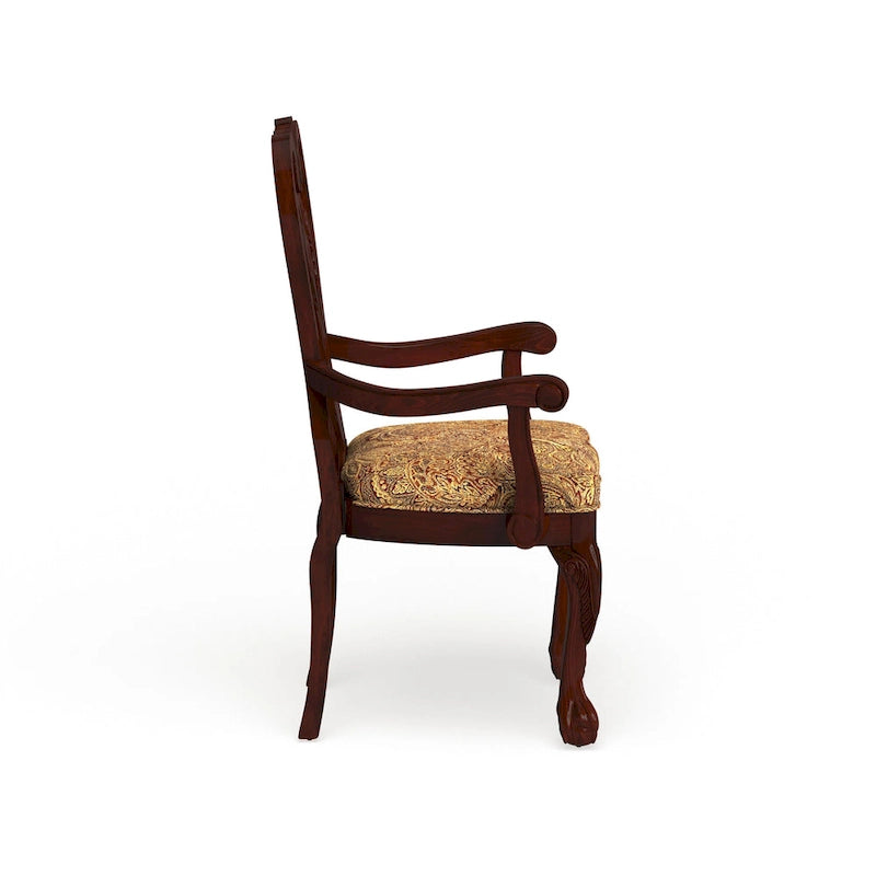 Furniture of America Carpia Formal Cherry Dining Chair (Set of 2)