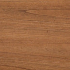 Wheatley Mid-Century Modern Walnut Brown Finished Wood Platform Bed