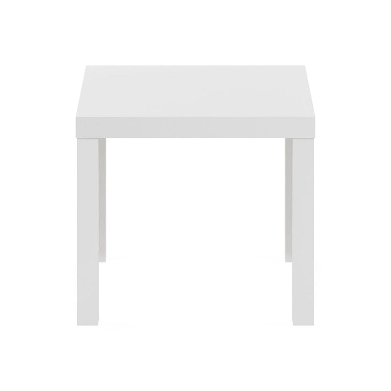 Furinno Classic Homey Square Side Table, Black