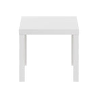 Furinno Classic Homey Square Side Table, Black