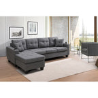 Modern Sectional Sofa with Reversible Chaise