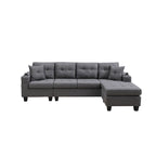 Modern Sectional Sofa with Reversible Chaise
