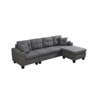 Modern Sectional Sofa with Reversible Chaise