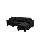 Modern Sectional Sofa with Reversible Chaise