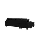 Modern Sectional Sofa with Reversible Chaise