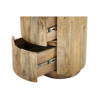 Carolina Living Kingston 2-Drawer 18 Round Nightstand