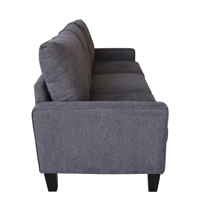 Modern Living Room Furniture Sofa in Beige Fabric
