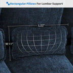 [VIDEO provided][New]109.8*55.9 Modern U-shaped Sectional Sofa with Waist Pillows,6-seat Upholstered Symmetrical Sofa Furniture