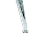 Modern simple glass table, high-quality tempered glass metal material