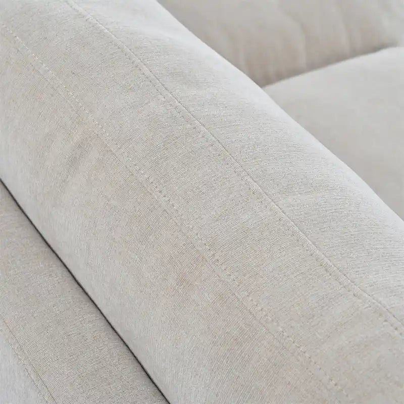 Merax Indoor Cushioned Combination Sofas with Curved Seat