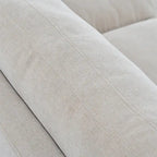 Merax Indoor Cushioned Combination Sofas with Curved Seat