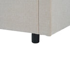 Merax Indoor Cushioned Combination Sofas with Curved Seat