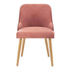 SAFAVIEH Nobie 18.3 Upholstered Dining Chair - Grey / Gold (Set of 2) - 21 x 22 x 31 - 21Wx22Dx31H