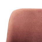 SAFAVIEH Nobie 18.3 Upholstered Dining Chair - Grey / Gold (Set of 2) - 21 x 22 x 31 - 21Wx22Dx31H