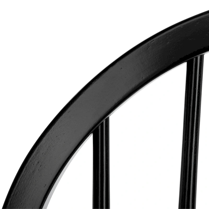 SAFAVIEH Delcie Spindle Oval Back Dining Chair (Set of 2) - 17.9 x 19.7 x 37 - 18Wx20Dx37H