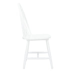 SAFAVIEH Delcie Spindle Oval Back Dining Chair (Set of 2) - 17.9 x 19.7 x 37 - 18Wx20Dx37H