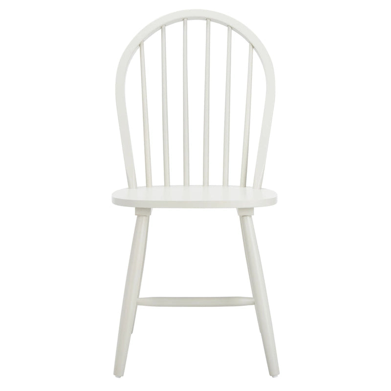 SAFAVIEH Delcie Spindle Oval Back Dining Chair (Set of 2) - 17.9 x 19.7 x 37 - 18Wx20Dx37H