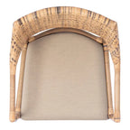 SAFAVIEH Saveta Honey Arm Chair - 23 x 22.5 x 34 - 23Wx23Dx34H