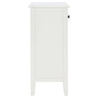 SAFAVIEH Helma Distressed Black Drawer Storage Side Table - 15 x 11.8 x 27.6 - 15Wx12Dx26H