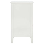 SAFAVIEH Helma Distressed Black Drawer Storage Side Table - 15 x 11.8 x 27.6 - 15Wx12Dx26H