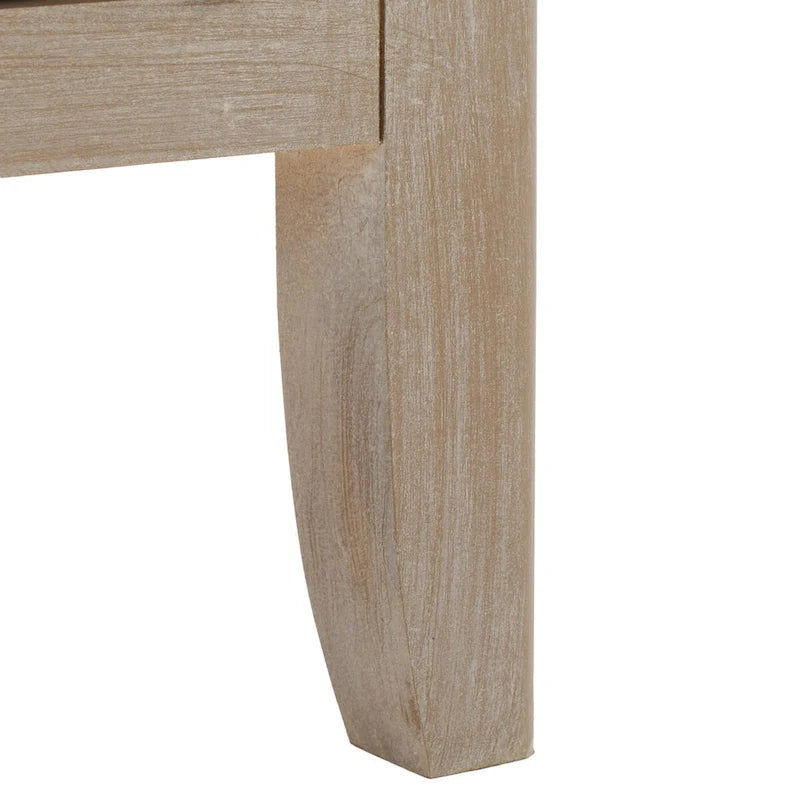 SAFAVIEH Helma Distressed Black Drawer Storage Side Table - 15 x 11.8 x 27.6 - 15Wx12Dx26H