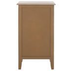 SAFAVIEH Helma Distressed Black Drawer Storage Side Table - 15 x 11.8 x 27.6 - 15Wx12Dx26H