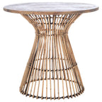 SAFAVIEH Abigail Coastal Round Accent Table - 23 W x 23 L x 20.1 H - 23Wx23Dx20H