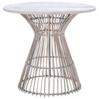 SAFAVIEH Abigail Coastal Round Accent Table - 23 W x 23 L x 20.1 H - 23Wx23Dx20H