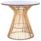 SAFAVIEH Abigail Coastal Round Accent Table - 23 W x 23 L x 20.1 H - 23Wx23Dx20H