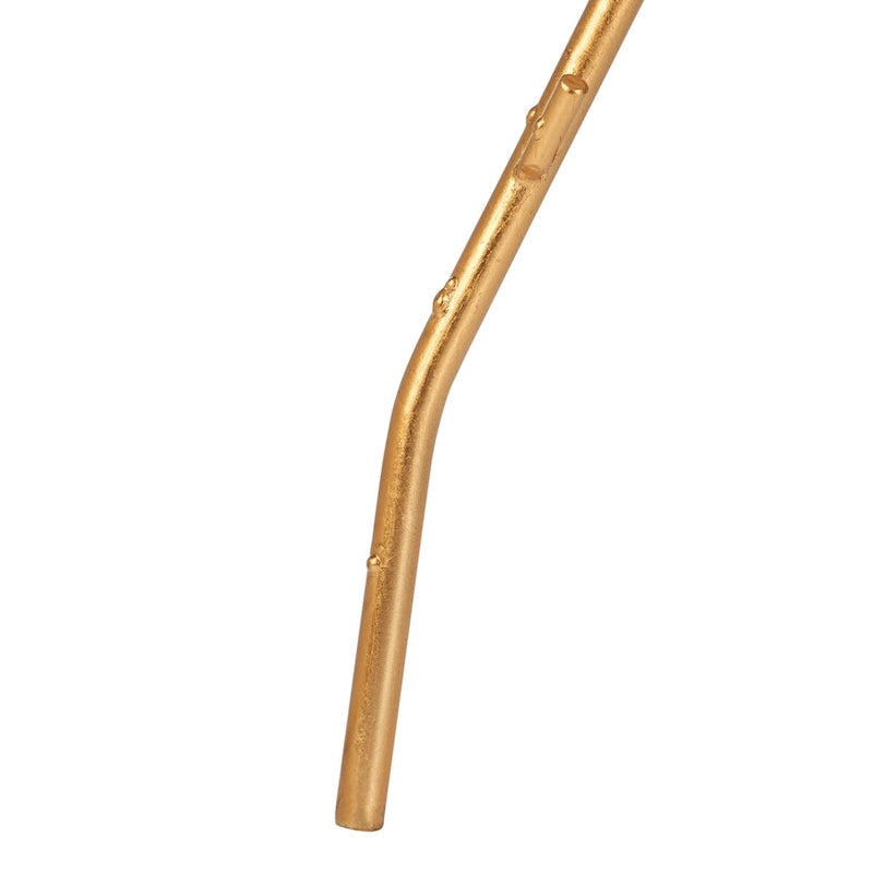 SAFAVIEH Treasures Lawanda Gold/ Blue-White Top Accent Table - 18 W x 18 L x 22.5 H - 18Wx18Dx23H