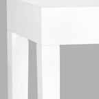 SAFAVIEH Bonny White Lacquer Console Table - 51.2 W x 13.4 L x 31.5 H - 51Wx13Dx32H