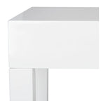 SAFAVIEH Bonny White Lacquer Console Table - 51.2 W x 13.4 L x 31.5 H - 51Wx13Dx32H