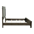 Thornwood Hills Rock Beaten Gray with Saw Cuts Queen Two Sided Storage Bed