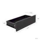 4 Drawer Dresser, Freestanding Storage Dresser Chest Cabinet for Bedroom, Living Room, Closet, Office