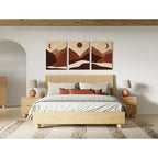 Modrest Winters Modern Natural Oak Bed