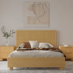 Modrest Winters Modern Natural Oak Bed