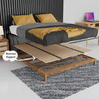 Foldable Box Spring, Bunkie Board and Bed Support Board to Minimize bed, Good for Day Bed, Trundle Bed, Bunkbed & Platform Bed