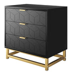 3 Drawer Dresser For Bedroom With Modern Style